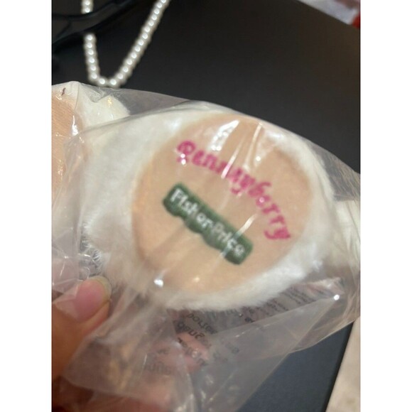 NEW VTG 1998 Fisher Price Sarahberry Collection Pink Bear Plush Stuffed Toy - Picture 4 of 6